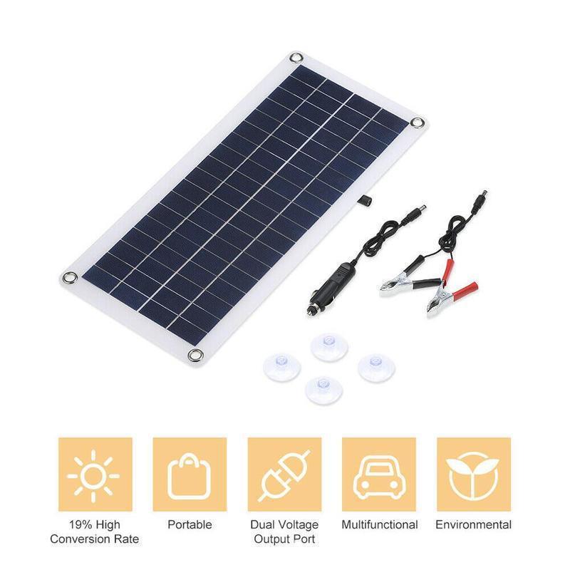 Solar Photovoltaic Panel 20W18V Polycrystalline Portable