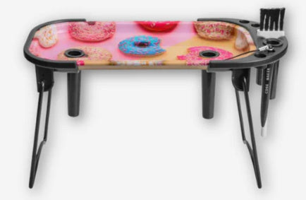 Metal Rolling Tray Cone Loader More Size Pre Rolled Foldable Stand Filler Smoking Accessory